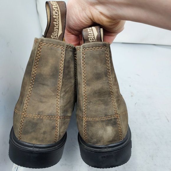 Blundstone MENS Chelsea Rustic Brown Boot - Picture 7 of 8